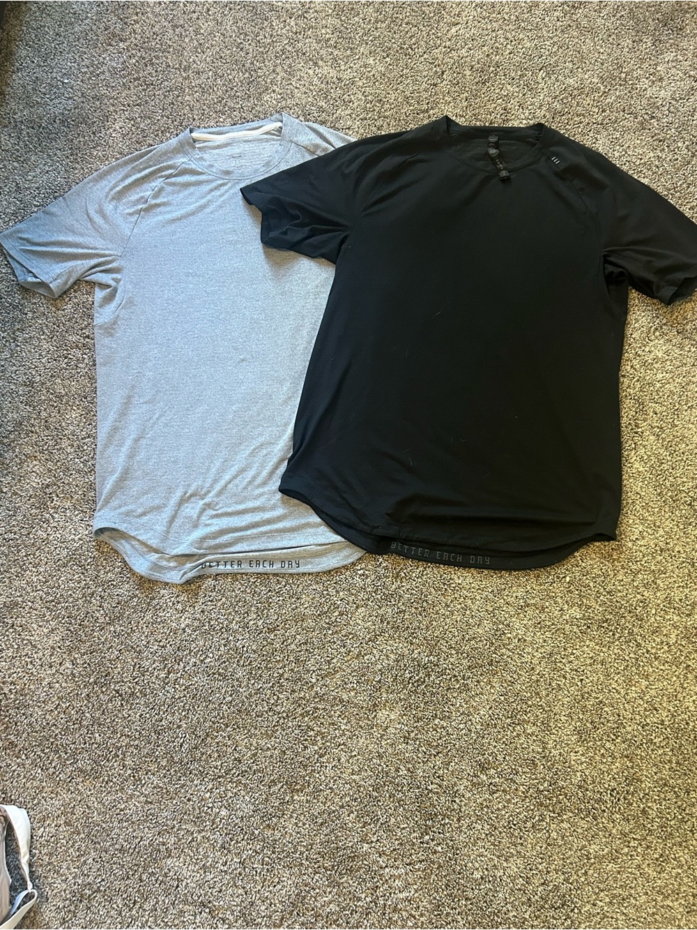 Lululemon Mens license To Train Short Sleeve Shirt Bundle Lot Blue Black Size L